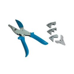 Tijeras para cortes rápidos y exactos en diversos materiales o canalet