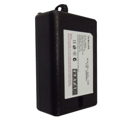 Respaldo De 12V Para Control De Asistencia 1900Mah, Compatible Con Equipos Zkteco, Duración De Hasta 2 Horas En Uso