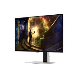 Monitor LED Samsung 27 Pulgadas, G6 Odyssey Gamer, Qhd (2560 X 1440), Oled, Plano, DP, HDMI 240Hz, Plata