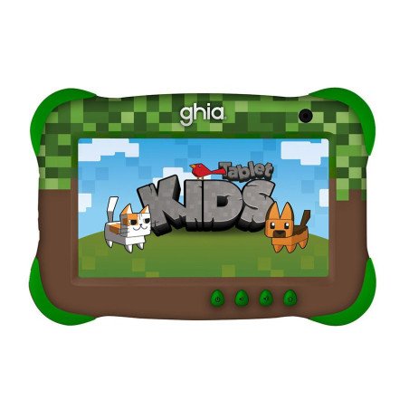 Tablet Kids, A333 Pentacore, 7 Pulg Ips, 4GB Ram, 64GB, USB C, 2Cam, Wifi, Bluetooth, 2500Mah, Android 15, Pixel