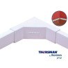 Esquinero interior blanco de PVC auto extinguible, para canaletas TMK1020, TMK1020SD, TMK1020CD Esquinero interior blanco de PVC auto extinguible, para canaletas TMK1020, TMK1020SD, TMK1020CD