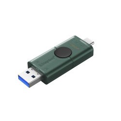 Memoria Flash USB Kingston Data Traveler Duo Flash Drive 256GB Tipo A-C Dtdeg2 256Gb