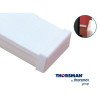 Tapa final color blanco de PVC auto extinguible, para canaleta TMK1735, TMK1735SD Tapa final color blanco de PVC auto extinguible, para canaleta TMK1735, TMK1735SD
