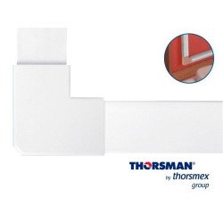 Sección en L de PVC auto extinguible, para canaletas TMK1735, TMK1735S