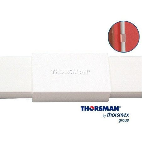 Pieza de unión de PVC auto extinguible, para canaletas TMK1735, TMK173