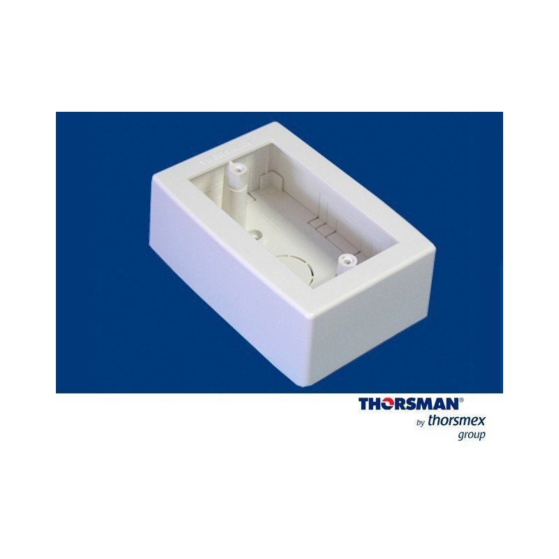 Caja de Registro Universal, color blanco de PVC auto extinguible Caja de Registro Universal, color blanco de PVC auto extinguible