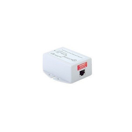 Inyector PoE con convertidor 12-24VCD a 48VCD (802.3af)
