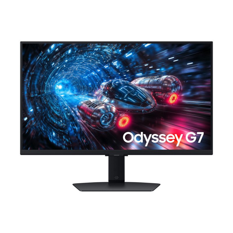 Monitor LED Samsung 27 Pulgadas, G7 Odyssey Gamer, 4K (3840 X 2160), Ips, Plano, DP, HDMI 180Hz, Negro