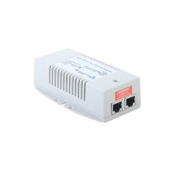 Inyector PoE con convertidor 12VCD a 56VCD (802.3af/at)