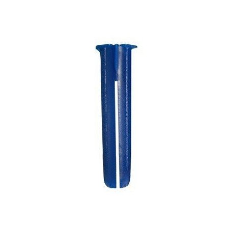 Taquete azul 2 para tornillo 12mm x 2 (100 piezas)