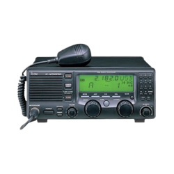 Radio móvil hf, 150 w pep inferior a 24MHz, 60 w pep superior a 24MHz, gran pantalla de matriz de puntos de fácil acceso.
