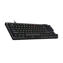 Teclado gaming Logitech pro x TKL rapad USB r GB negro