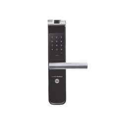 Cerradura autónoma ymf40a con teclado y biométrica con huella de alto 