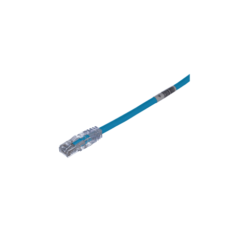 Cable de Parcheo TX6, UTP Cat6, 24 AWG, CM, Color Azul, 23 ft