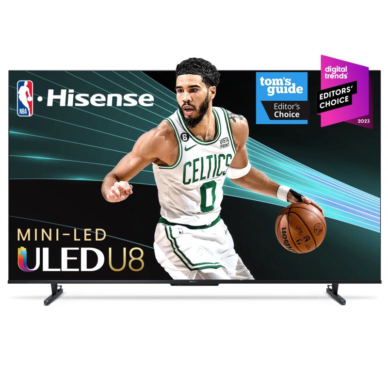 Televisión Hisense 100U8K, 100 pulgadas, MiniLED, QUANTUM DOT, 4K UHD, 3840 x 2160 Pixeles, GOOGLE SMART TV