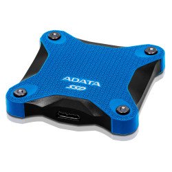 SSD portátil ADATA SD620, 2 TB, Micro-USB B, 3.2 Gen 2 (3.1 Gen 2), 520 MB/s, 10 Gbit/s, Negro, Azul