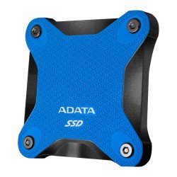 SSD portátil ADATA SD620, 2 TB, Micro-USB B, 3.2 Gen 2 (3.1 Gen 2), 520 MB/s, 10 Gbit/s, Negro, Azul