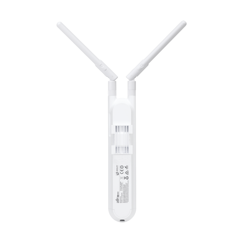 Access point unifi para mesh en exterior, antenas desmontables 360° 802.11ac mimo 2x2, hasta 100 usuarios.