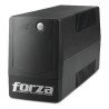 UPS interactivo Forza BT-601, 600va/300w, enchufe CA NEMA 5-15p, 8 salidas NEMA 5-15r (6 respaldo de batería y sobretensión, 2 s