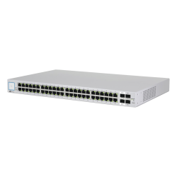 Switch unifi administrable de 48 puertos 10/100/1000, 2 SFP y 2 SFP+, sin Poe