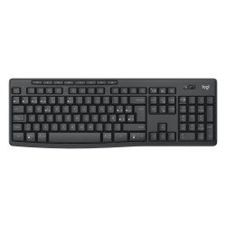 Teclado, mouse Logitech MK370 combo for business inalámbrico USB bolt y bluetooth grafito