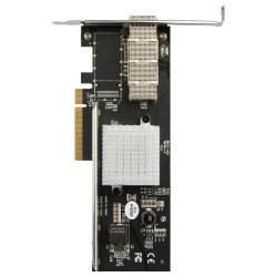Tarjeta De Red Qsfp+ 40G 1 Puerto, Adaptador Convergente Qsfp+ Abierto Intel Xl710, Nic PCie Ethernet Lan Fibra Óptica, Startech
