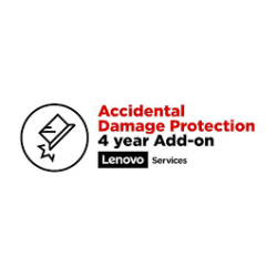 Extensión de garantía de 4 años de Lenovo, plan de Protección contra Daños Accidentales (Accidental Damage Protection o ADP)