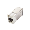 Jack Z-MAX Cat6A, Blindado, híbrido, Color Blanco, Versión Bulk