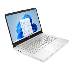 Laptop HP Laptop 14-dq6210la, Intel® N, 35.6 cm (14"), 1366 x 768 Pixeles, 8 GB, Windows 11 Home, Plata