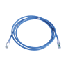 Patch Cord Z-MAX Cat6A S/FTP, CM/LS0H, 7ft, Color Azul, Versión Bulk