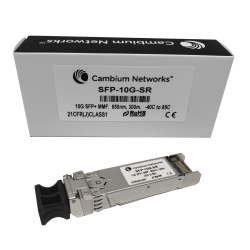 Transceiver modulo,10GBASE-SR SFP+, MMF