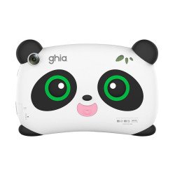 Tablet kids, A333 pentacore, 7 pulg ips, 4 GB RAM, 64 GB, USB c, 2cam, wifi, bluetooth, 2500mah, Android 15, panda ojos verdes
