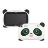 Tablet kids, A333 pentacore, 7 pulg ips, 4 GB RAM, 64 GB, USB c, 2cam, wifi, bluetooth, 2500mah, Android 15, panda ojos verdes
