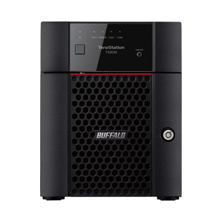 Terasstation essentials 3430d 4 bay 32 TB 4x8 TB 2.5 GbE raid 0 1 5
