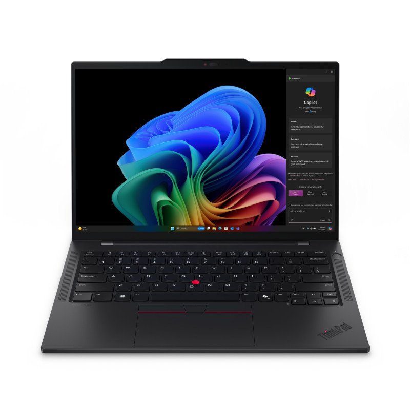 Laptop Lenovo ThinkPad T14s Gen 6 (Snapdragon) Copilot+ PC, Qualcomm 14", 1920 x 1200 Pixeles, 32 GB, 1 TB, Windows 11 Pro