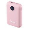 Power bank ADATA C100, 10000 mAh, Polímero de litio, Power Delivery 3.0, Quick Charge 3.0, 3.7 V, 15 W, Rosa