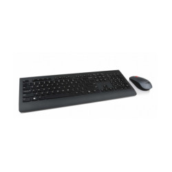 Combo de teclado y mouse inalámbrico profesional Lenovo español de Latinoamérica sin batera 4x30h56831