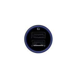 Cargador de coche mobifree 2 puertos USB 2a negro mb-923323