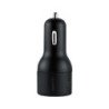 Cargador de coche mobifree 2 puertos USB 2a negro mb-923323