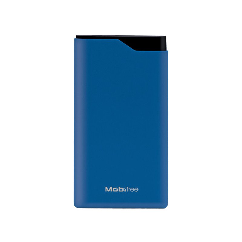 Cargador portátil Mobifree Power Bank 6000 mAh - Azul, Varios, 1