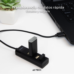 Hub USB 2.0 PORT X 2 DH420 Acteck