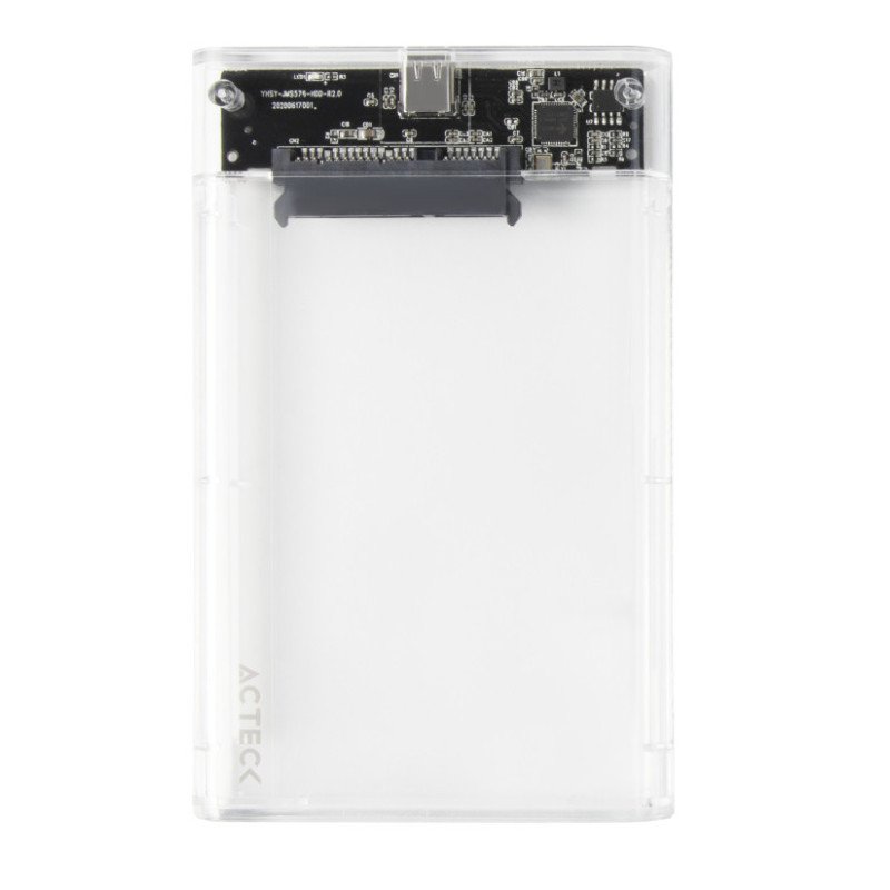 Carcasa Para Disco Duro USB 3.0 ARMOR CLEAR HC430 Acteck