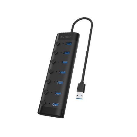 Hub USB 3.0 PORT X7 DH470 Acteck Advanced Series HUB 7 en 1