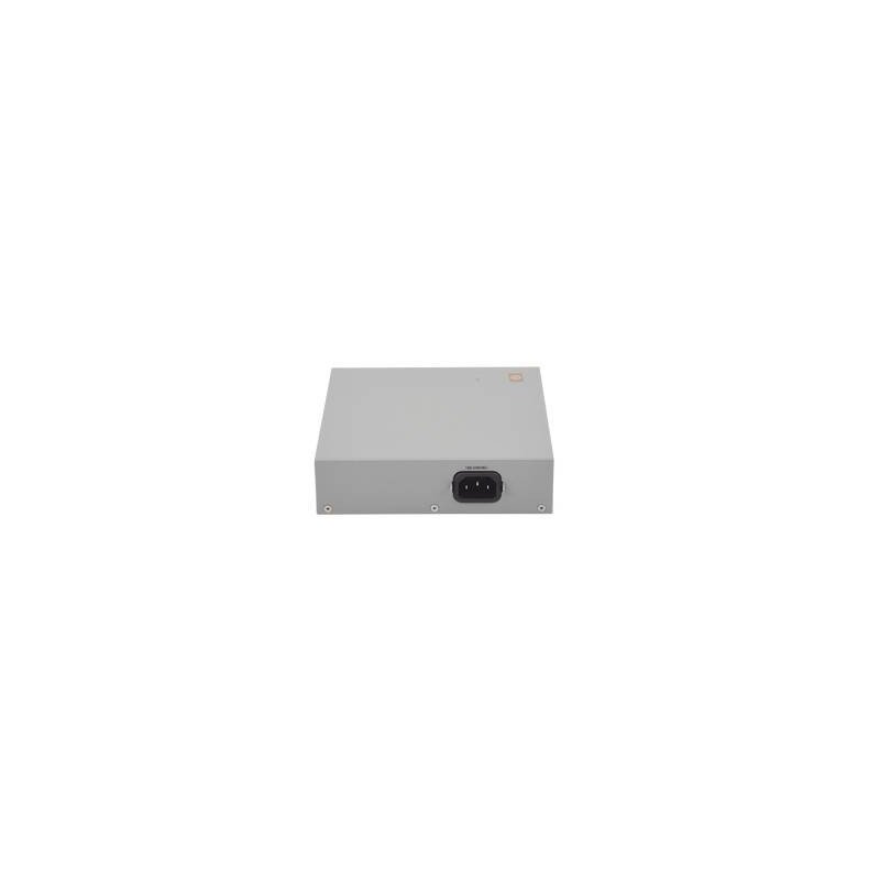 Convertidor de medios Gigabit Ethernet PoE+ a fibra óptica, conector L