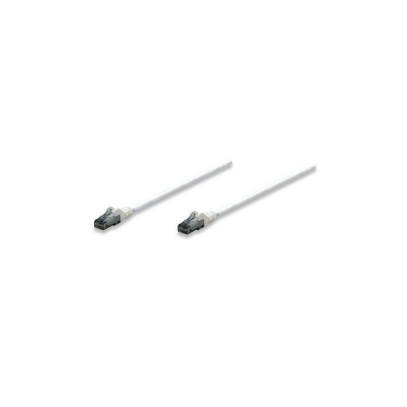 Cable de red Intellinet 0.15 m (0.5 pies), Cat. 6 UTP, blanco