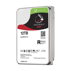 Disco duro interno Seagate IronWolf Pro 3.5 12TB SATA3 6GB/s 7200rpm 256mb 24x7 hot-plug para NAS 1-16 bahías