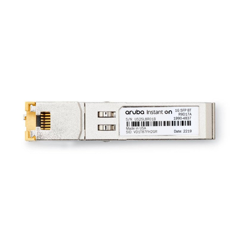 Transceptor HPE Networking Instant On 1 Gbit/s SFP RJ45 100m Cat5e (R9