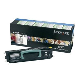 Tóner Lexmark negro alto rendimiento (X203A11G)