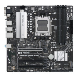 Tarjeta madre Asus PRIME B650M-A AX, AMD, Socket AM5, AMD Ryzen 7, DDR5-SDRAM, 128 GB, DIMM