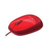 Mouse Logitech M105 rojo óptico alámbrico USB 1000 DPI PC/Mac/Chrome
